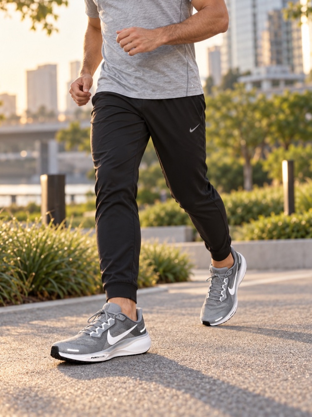 Nike Air Zoom Pegasus 41 Menās Sizes Cool Grey / Wolf Grey Running Shoes NIB